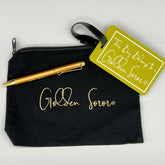 Gift Set-Metallic Cosmetic Bags
